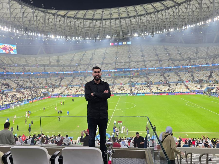 مؤنس اغبارية: «تجربة كأس العرب في قطر غنية جدًا»